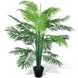 Lifelike Artificial Cycus Palm Tree With Pot 80 Cm