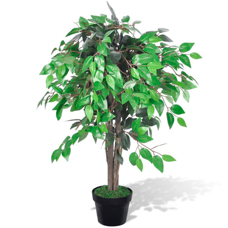 Artificial Plant Ficus Tree With Pot