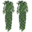 2 Pcs Artificial Ivy Bush 90 Cm Variegated
