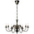 Antique Metal Chandelier 8 X E14 Bulbs