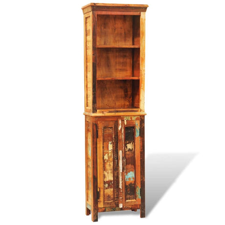 Vintage Style Reclaimed Solid Wood Bookshelf