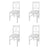 Dining Chairs 2 Pcs Pinewood