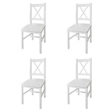 Dining Chairs 2 Pcs Pinewood