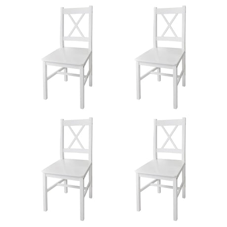Dining Chairs 2 Pcs Pinewood