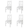Dining Chairs 2 Pcs Pinewood