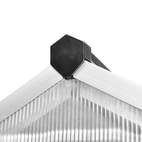 Reinforced Aluminium Greenhouse With Base Frame 6.05 M²