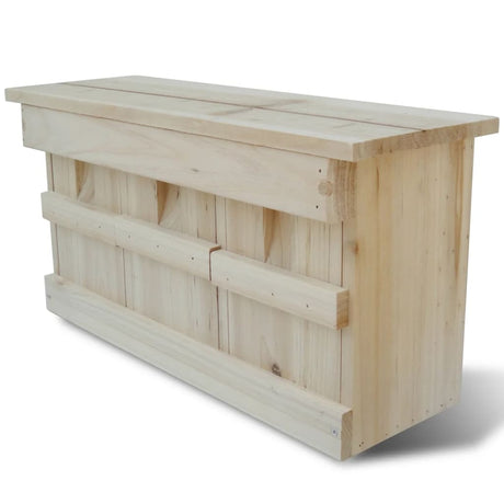 Sparrow Houses 2 Pcs Wood 44X15.5X21.5 Cm