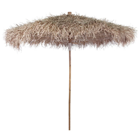 Bamboo Garden Parasol With Banana Leaf Roof