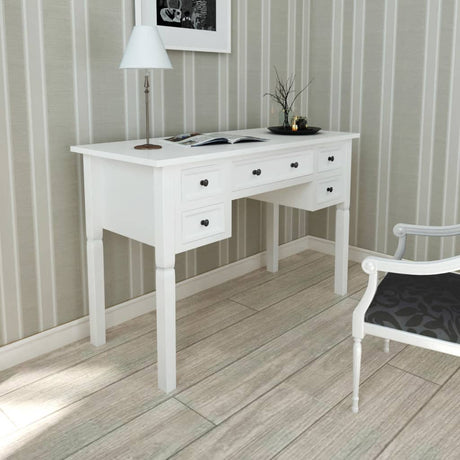 Writing Desk 109.5X45X77.5 Cm Wood