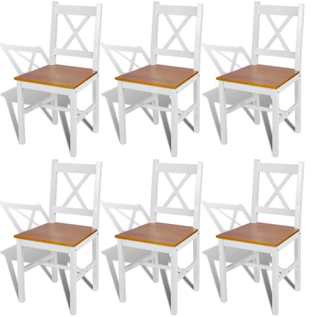 Dining Chairs 2 Pcs Pinewood