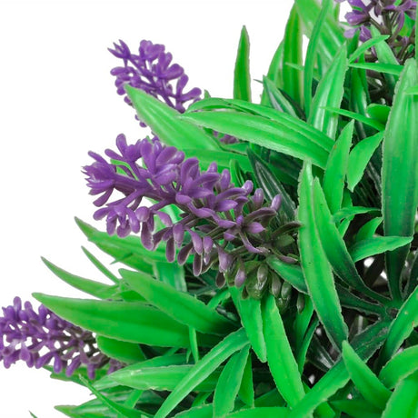 Set Of 2 Artificial Boxwood Ball With Lavender
