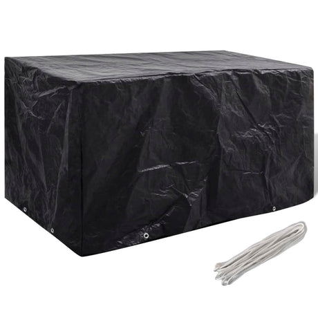 Garden Furniture Covers 2Pcs 4 Person Poly Rattan 113X113Cm