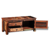 Reclaimed Tv Hi-Fi Cabinet Side Cabinet Solid Wood