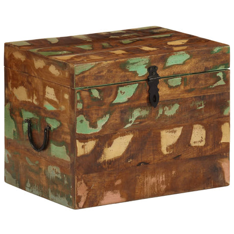 Storage Box 39X28X31 Cm Solid Wood Mango