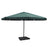 Aluminium Garden Parasol With Portable Base