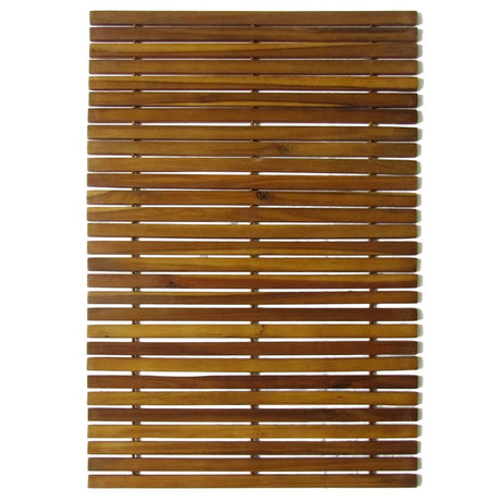 2 Pcs Acacia Bath Mat