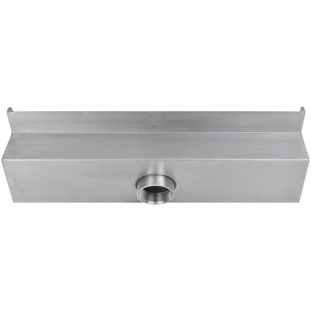 Rectangular Waterfall Pool Fountain Stainless Steel