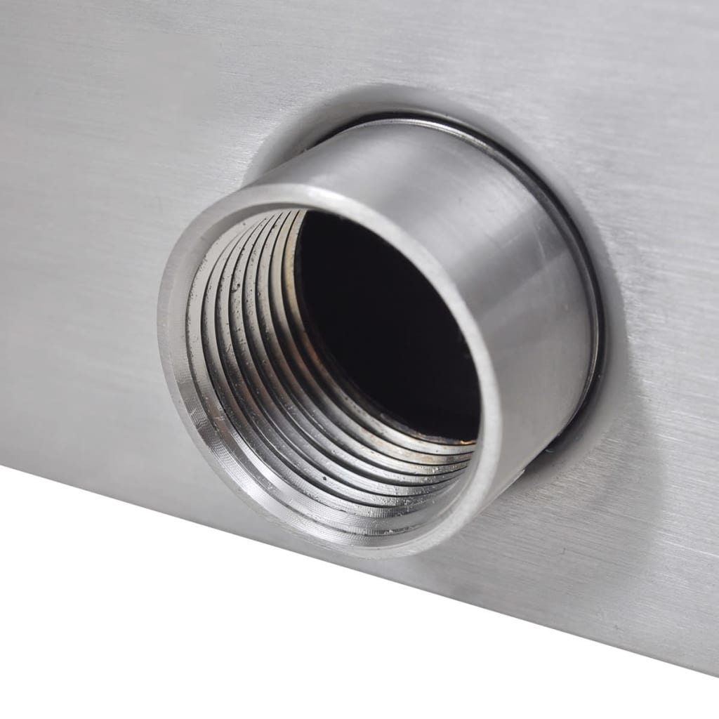 Rectangular Waterfall Pool Fountain Stainless Steel