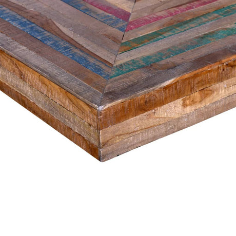 Coffee Table With V-Shaped Legs Reclaimed Teak Wood
