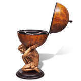 Globe Bar Wine Stand Atlas Design 42X42X85 Cm