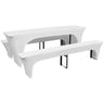 Three Piece Slipcover For Beer Table/Benches Stretch