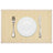 6 Bamboo Placemats 30 X 45 Cm
