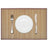 6 Bamboo Placemats 30 X 45 Cm