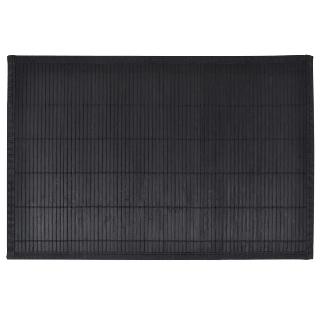 6 Bamboo Placemats 30 X 45 Cm