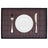 6 Bamboo Placemats 30 X 45 Cm