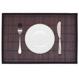 6 Bamboo Placemats 30 X 45 Cm