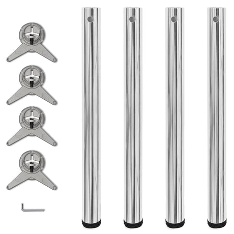 4 Height Adjustable Table Legs