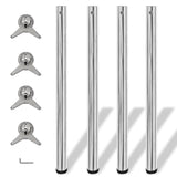 4 Height Adjustable Table Legs