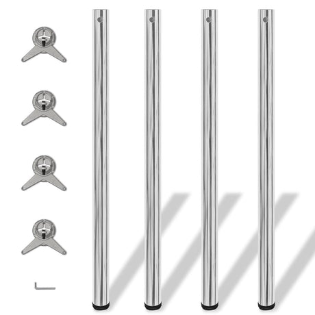 4 Height Adjustable Table Legs