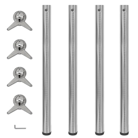 4 Height Adjustable Table Legs