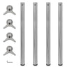 4 Height Adjustable Table Legs
