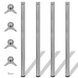 4 Height Adjustable Table Legs