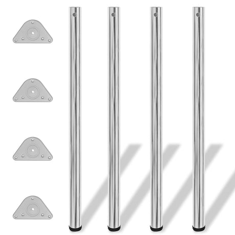 4 Height Adjustable Table Legs