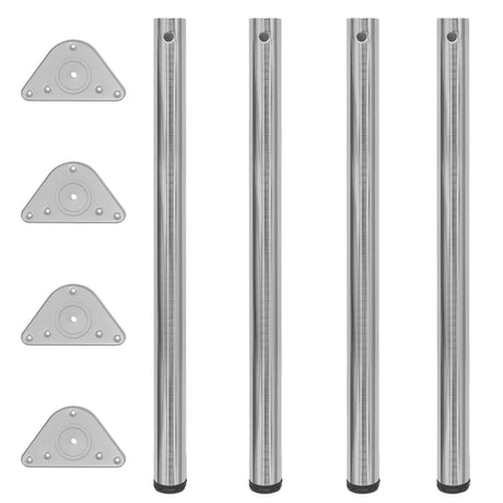 4 Height Adjustable Table Legs