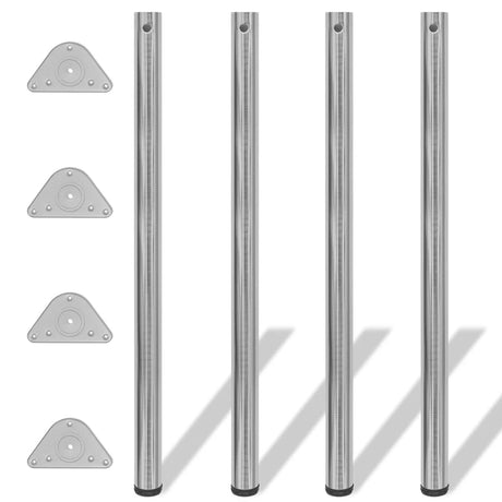 4 Height Adjustable Table Legs