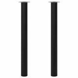 2 Telescopic Table Legs 710 Mm-1100 Mm