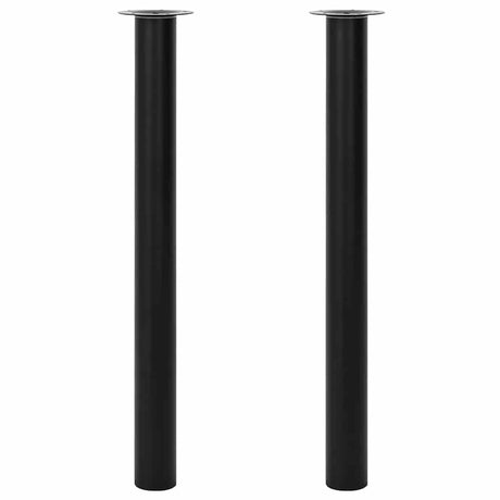 2 Telescopic Table Legs 710 Mm-1100 Mm