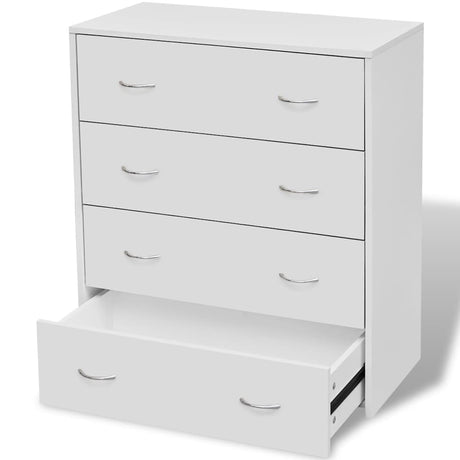 Sideboard With 4 Drawers 60X30.5X71 Cm