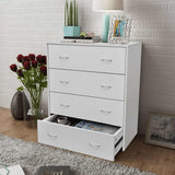 Sideboard With 4 Drawers 60X30.5X71 Cm
