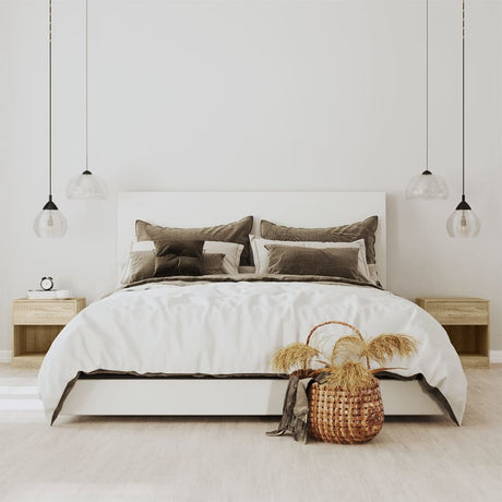 Nightstand 2 Pcs With Drawer