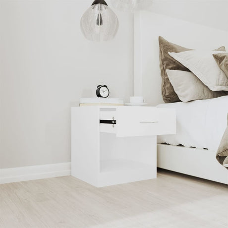 Nightstand 2 Pcs With Drawer