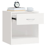 Nightstand 2 Pcs With Drawer