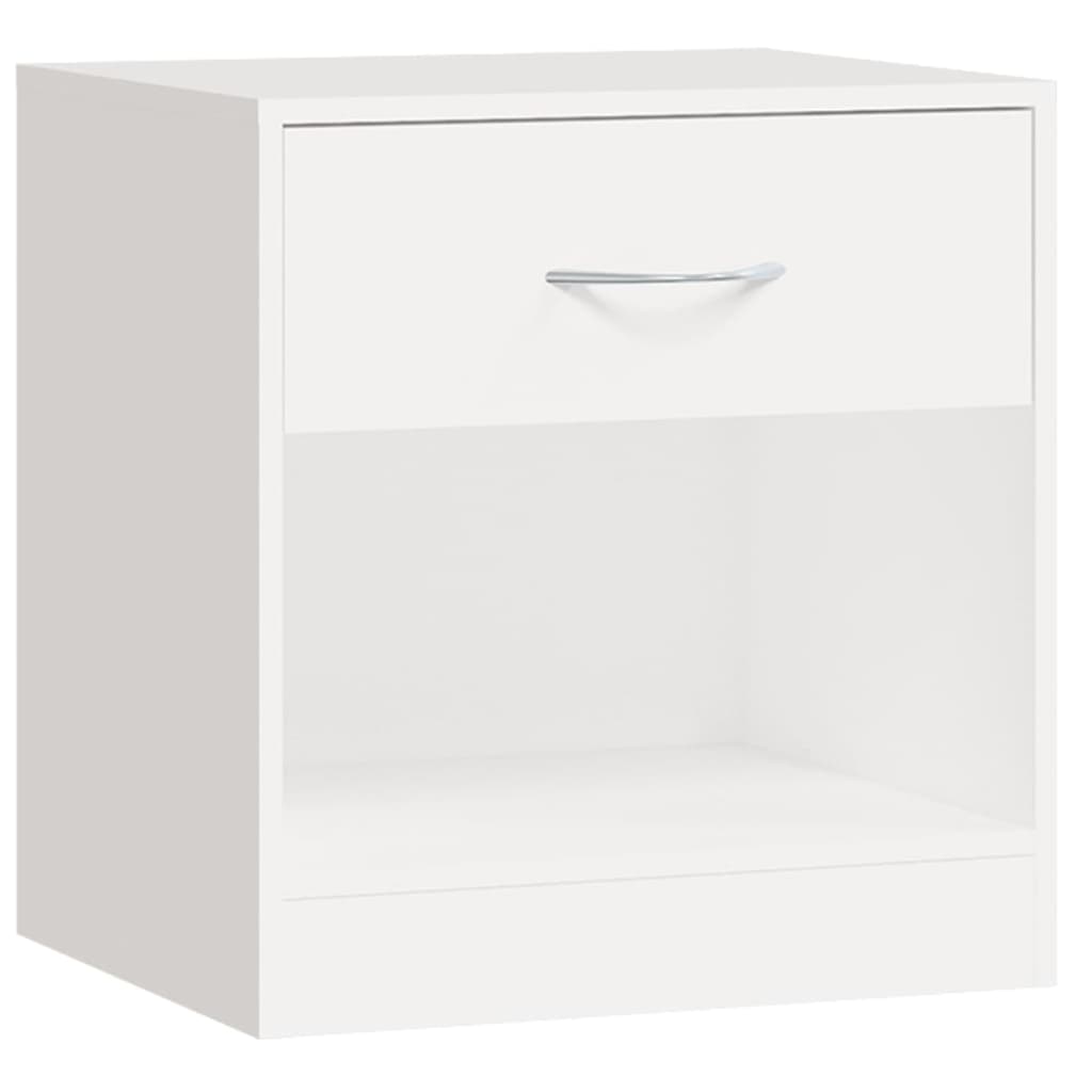 Nightstand 2 Pcs With Drawer