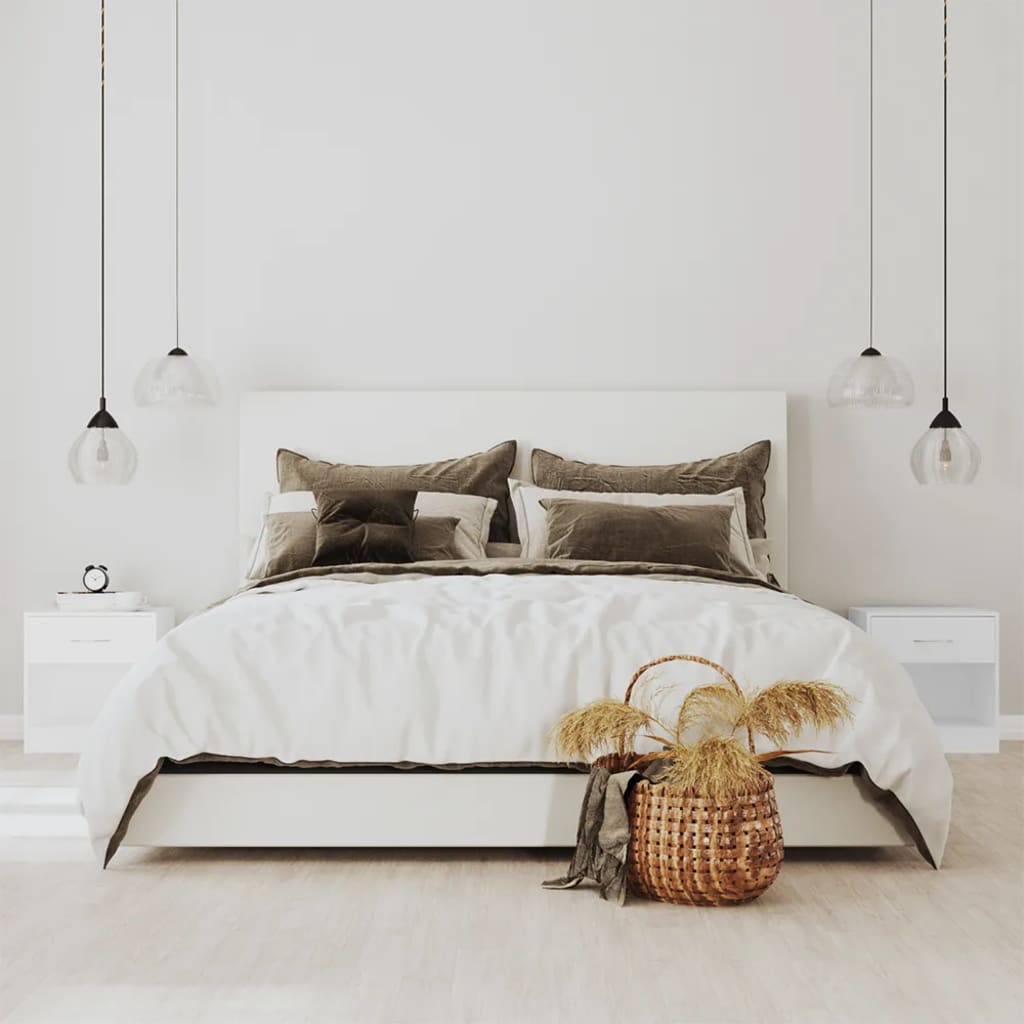Nightstand 2 Pcs With Drawer