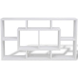 Floating Wall Display Shelf 8 Compartments
