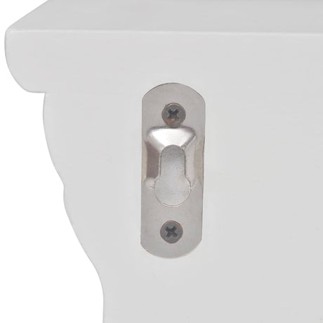 Wall Shelves Aaliyah 2 Pcs White